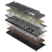 Клавиатура A4Tech Fstyler FS100 Neon (серый/черный) фото 7